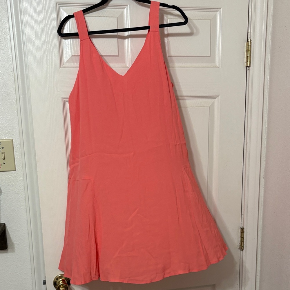 NWT Sanctuary Coral Pink Sleeveless Mini Dress XL
